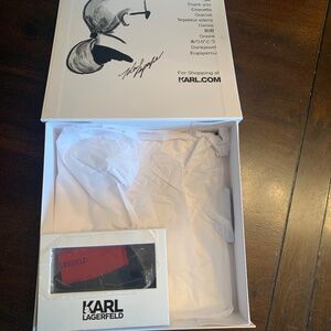 Karl Lagerfeld Monogram Tranparent Socks
